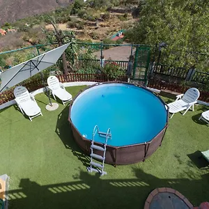 Las Cuevas Del Rincón - Rural - Bbq - Pool Сasa de vacaciones Valsequillo de Gran Canaria